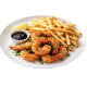 Sesame Fried Prawns with Fries